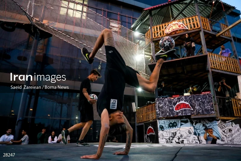 Freestyle football championship in Iran