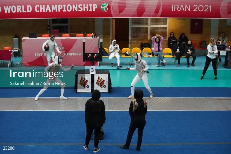 Fencing competitions of the First International Nowruz Games For Women