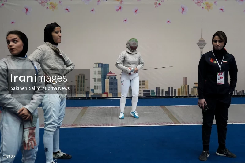 Fencing competitions of the First International Nowruz Games For Women