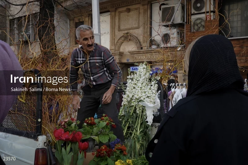 Tajrish market on the eve of Nowruz