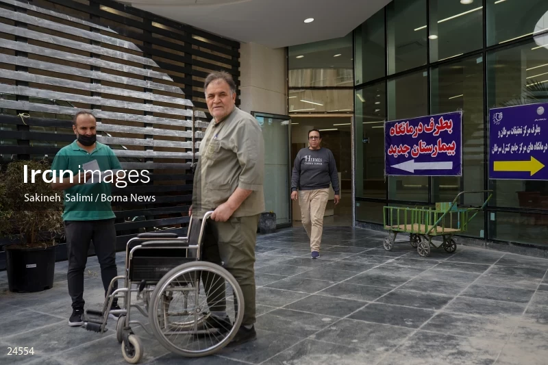 Preparation of the new building of Shohadaye Tajrish Hospital