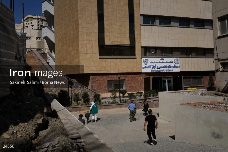 Preparation of the new building of Shohadaye Tajrish Hospital