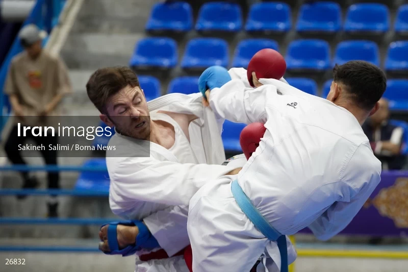 the selection matches of the men's national karate team