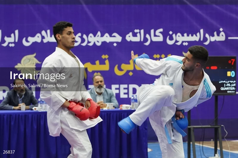 the selection matches of the men's national karate team