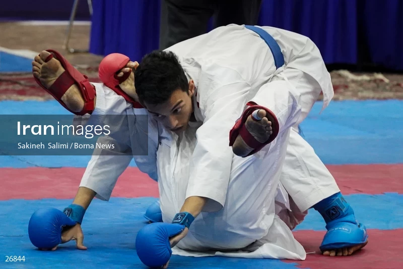the selection matches of the men's national karate team