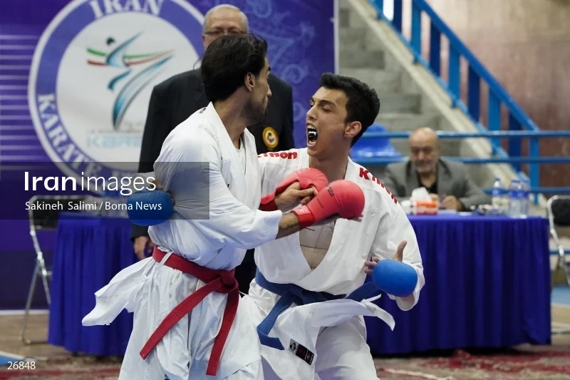 the selection matches of the men's national karate team