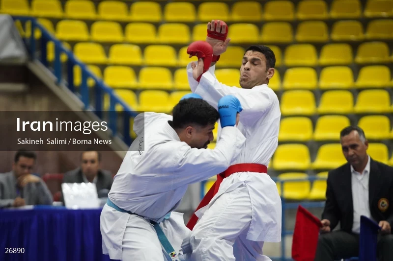 the selection matches of the men's national karate team