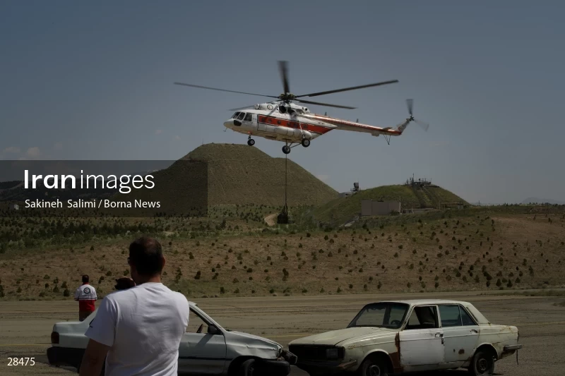 Training operation of Iranian Red Crescent Society