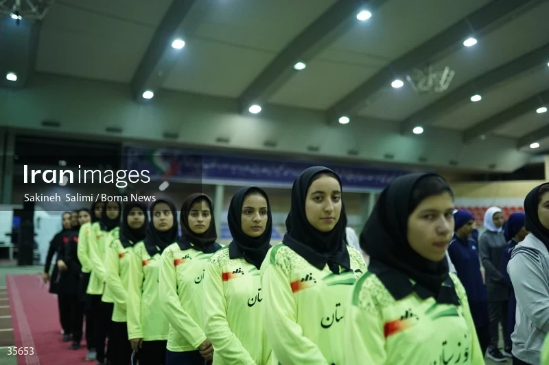 The opening ceremony of sports competitions for students with hearing impairments
