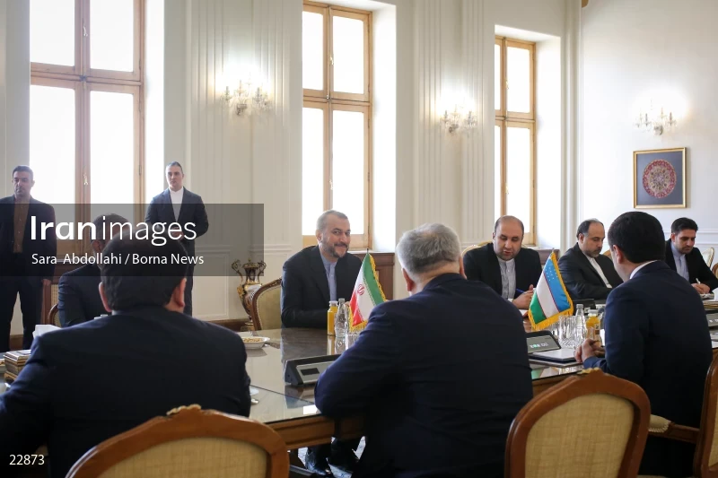 Meeting of the Acting Foreign Minister of Uzbekistan with Iranian Foreign Minister