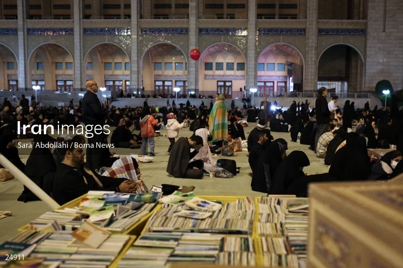 Qadr Night in Tehran Mosalla - 19th day of Ramadan