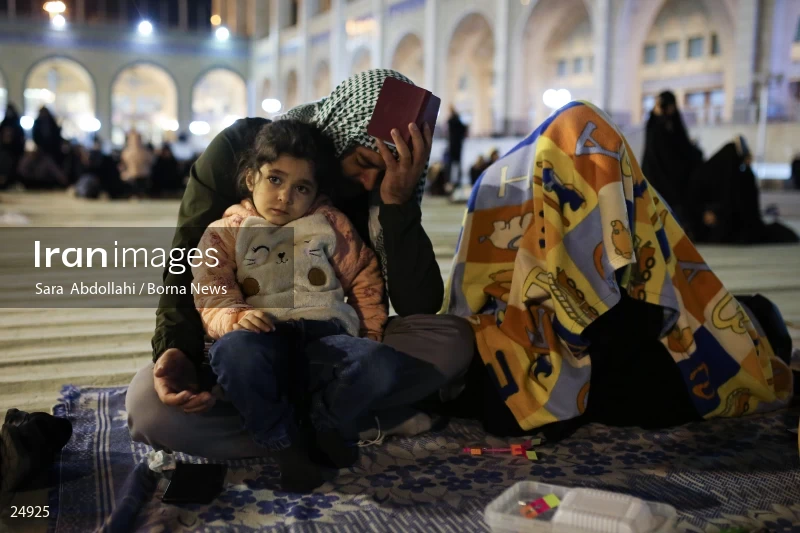 Qadr Night in Tehran Mosalla - 19th day of Ramadan