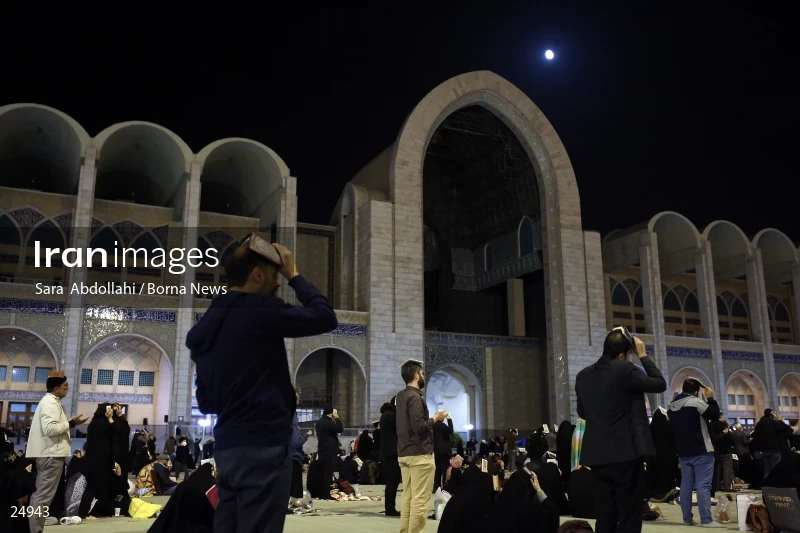 Qadr Night in Tehran Mosalla - 19th day of Ramadan
