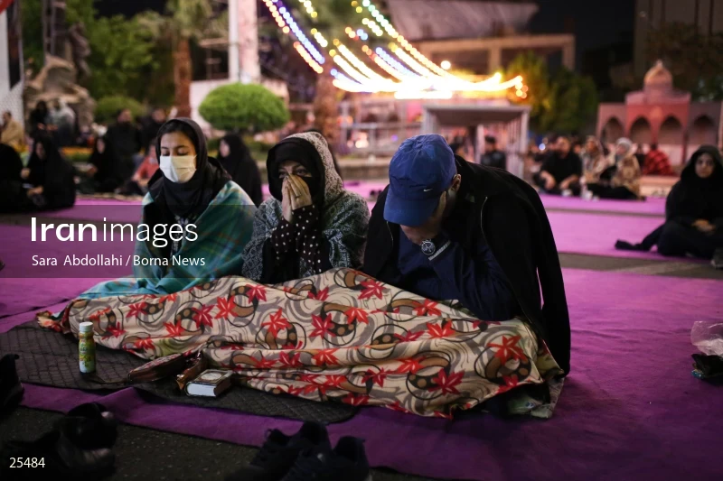 Qadr Night in Tehran Palestine Square (23rd day of Ramadan)