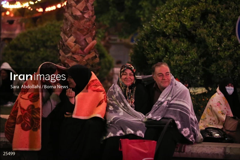 Qadr Night in Tehran Palestine Square (23rd day of Ramadan)