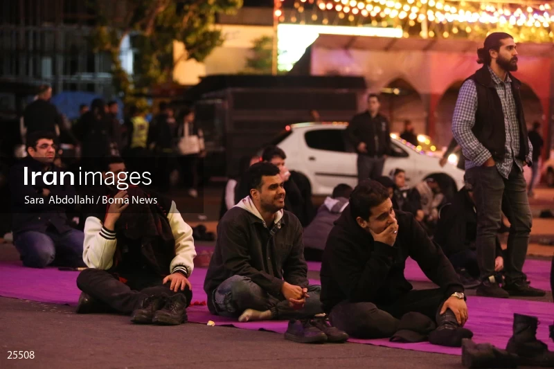 Qadr Night in Tehran Palestine Square (23rd day of Ramadan)