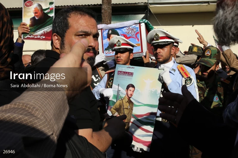 Funeral ceremony of martyr Johnny Bet Oshana