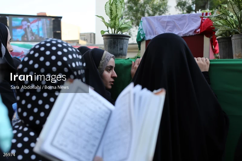 Funeral ceremony of martyr Johnny Bet Oshana