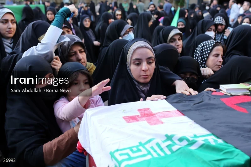 Funeral ceremony of martyr Johnny Bet Oshana