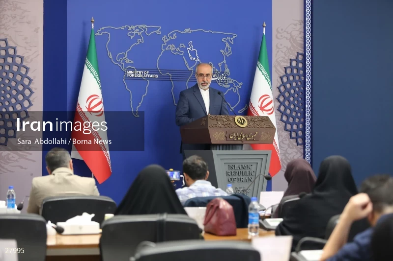 Press conference of the spokesperson of the Ministry of Foreign Affairs of Iran