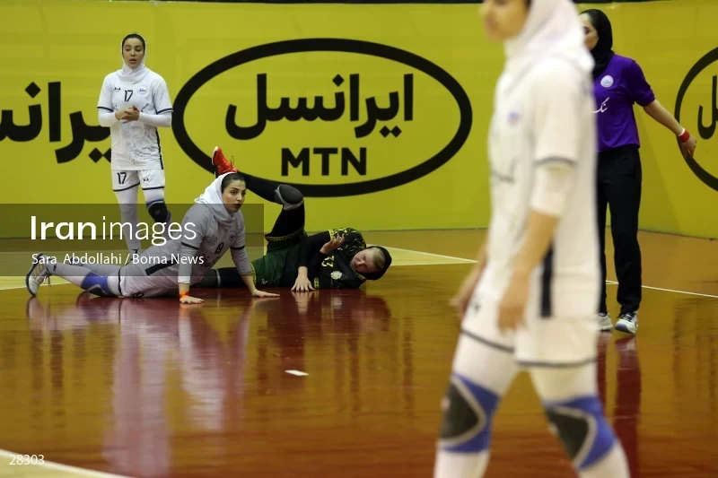 Sang Ahan Bafq is the champion of Iran Women's Premier Handball League