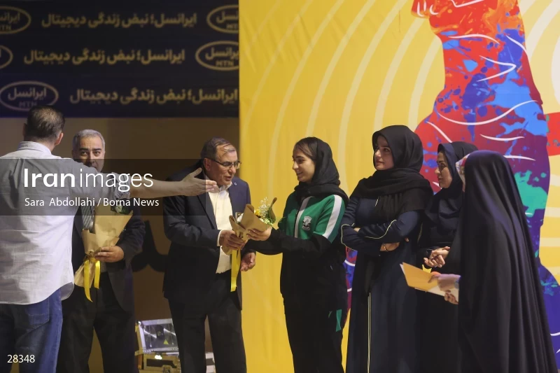 Sang Ahan Bafq is the champion of Iran Women's Premier Handball League