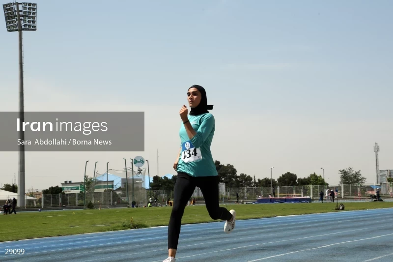 Tehran Grand Prix women's track and field competition