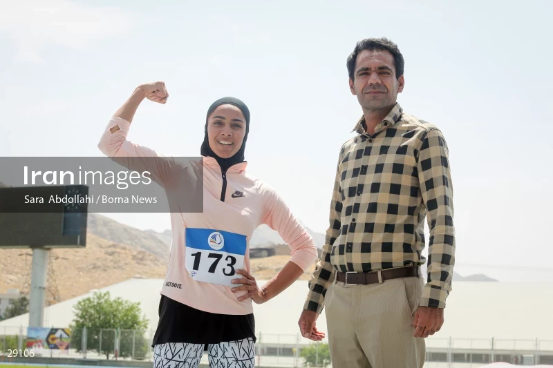 Tehran Grand Prix women's track and field competition