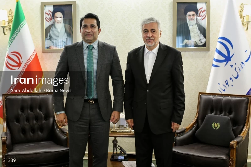Meeting of the Ministers of Sports and Youth Affairs of Iran and Sri Lanka
