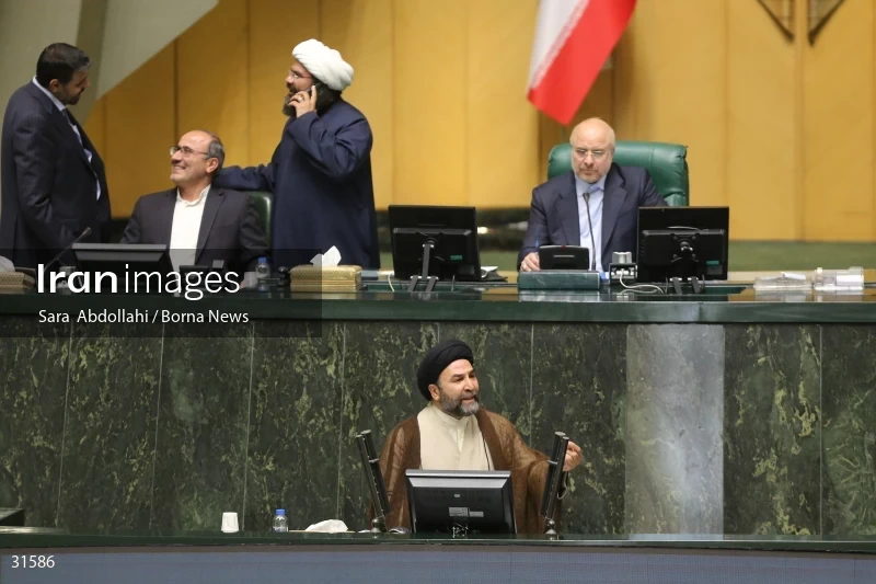 The meeting of Iranian Parliament to review the qualifications of the proposed Minister of Agriculture