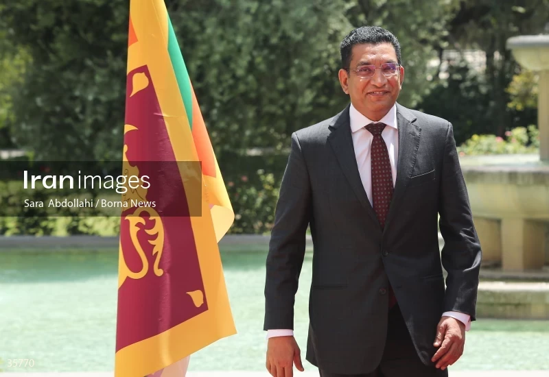 Iran and Sri Lanka FMs meet