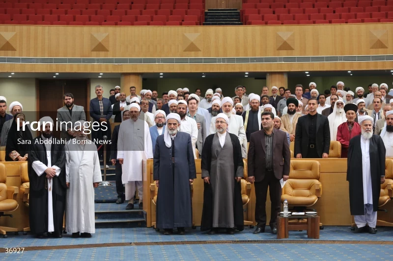 The meeting of scholars and elites of the Sunni community with the President