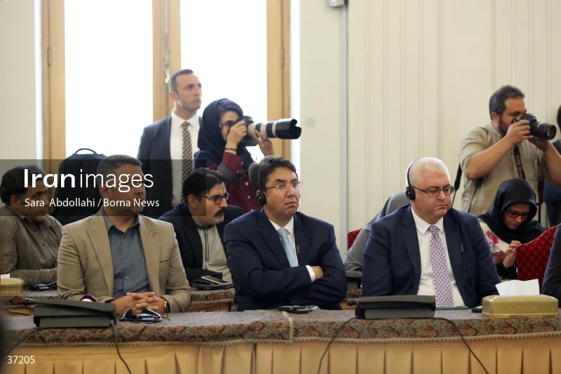 The meeting of the Foreign Ministers of Iran and Turkey