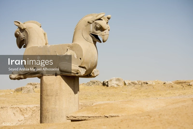 Achaemenid griffin at Persepolis