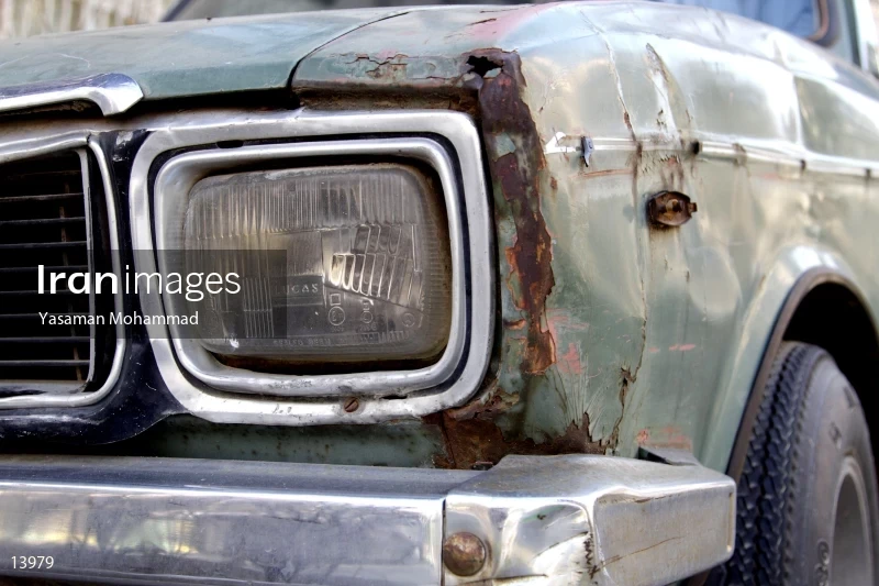 Rusty Paykan car