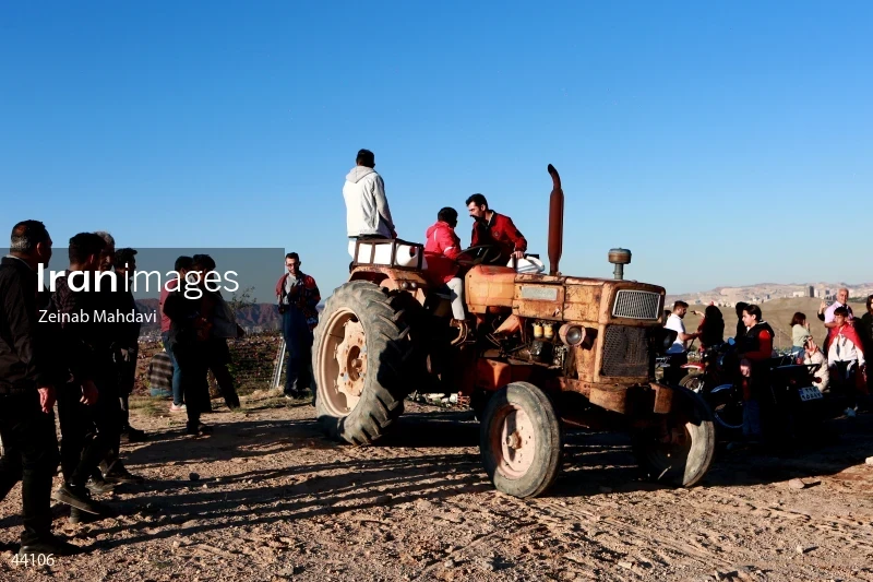 Championship celebration of Tractor Football Club in the 24th Persian Gulf Pro League