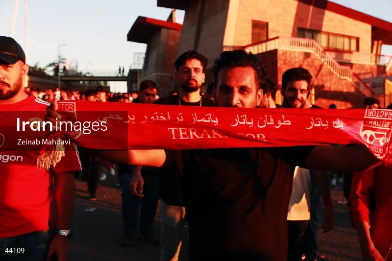 Championship celebration of Tractor Football Club in the 24th Persian Gulf Pro League